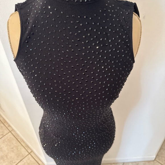 Fashion Nova Black Sleeveless Halter Bodycon Maxi - Picture 9 of 13